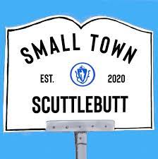 Small town scuttlebutt logo