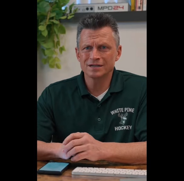 Mark Riley as Hockey Coach in Full Ride